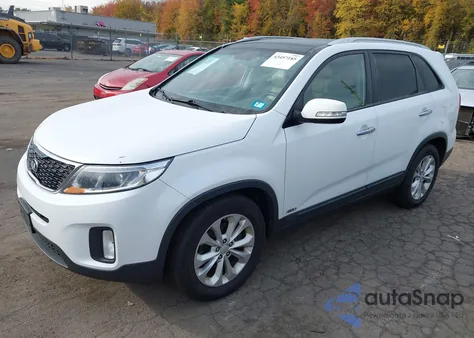 2015 Kia Sorento Ex V6 из США, поврежденный, VIN 5XYKUDA73FG567872